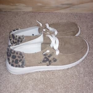 Women's Gypsy Jazz Casual Shoes 6 Leopard